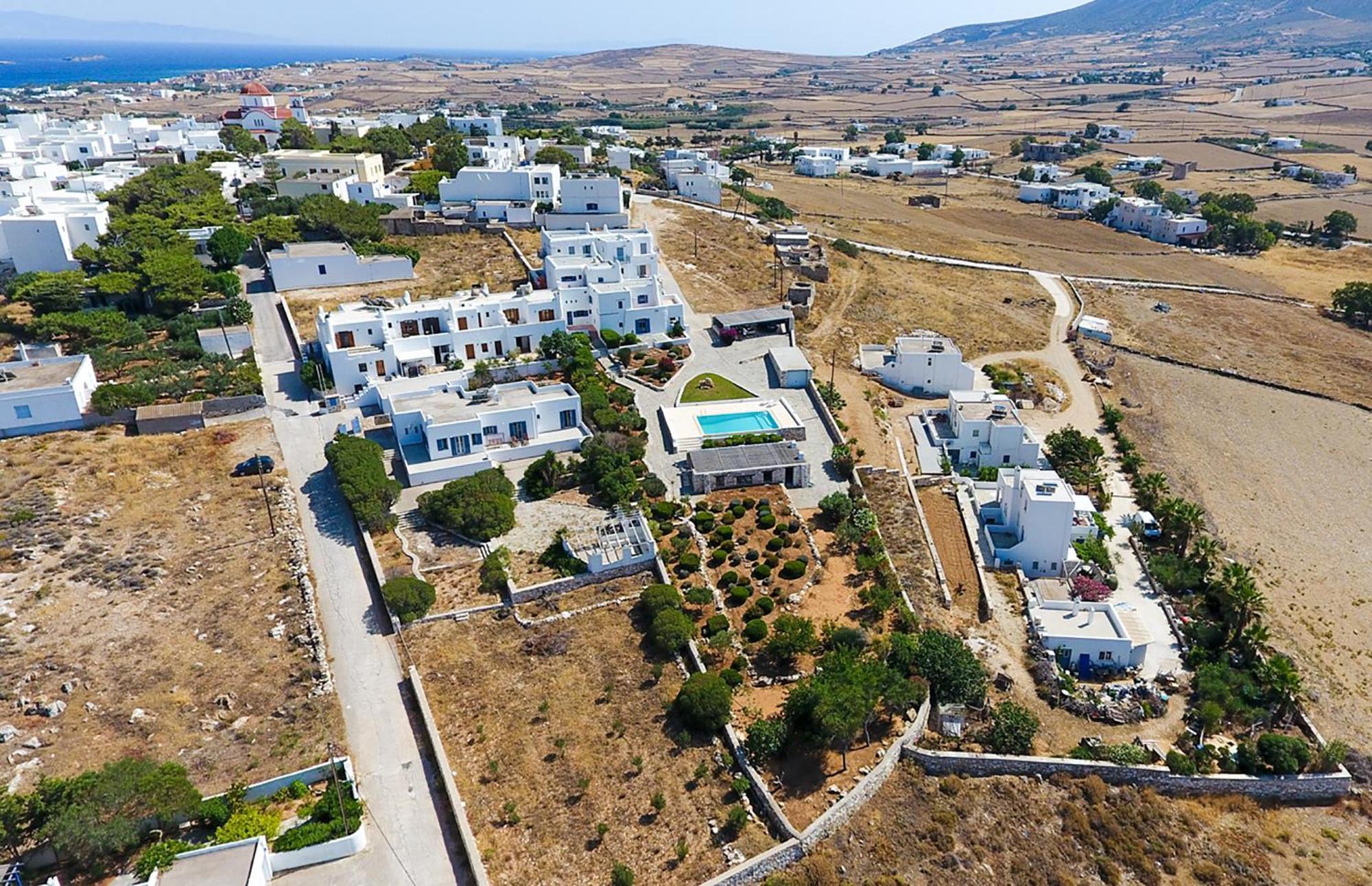 Amelie Villa With Pool And Amazing Sea Views, Paros Márpissa Exterior foto